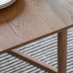 Fernhaven Solid Oak Dining Table - Maison Rêves UK
