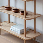Fernhaven Solid Oak Open Display - Maison Rêves UK