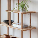 Fernhaven Solid Oak Open Display - Maison Rêves UK