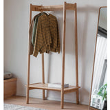 Fernhaven Solid Oak Open Wardrobe - Maison Rêves UK