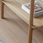 Fernhaven Solid Oak Open Wardrobe - Maison Rêves UK