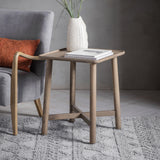 Fernhaven Solid Oak Side Table - Maison Rêves UK