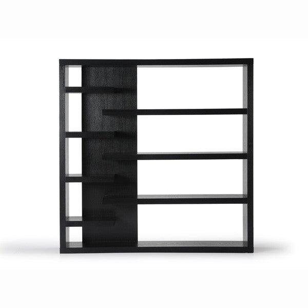 Fiocchi Book Shelf - Black Oak - Maison Rêves UK