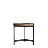 Fleurique Iron Nest Of 2 Tables with Mango Wood Top - Maison Rêves UK