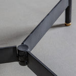 Fleurique Iron Nest Of 2 Tables with Mango Wood Top - Maison Rêves UK