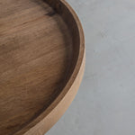 Fleurique Iron Nest Of 2 Tables with Mango Wood Top - Maison Rêves UK