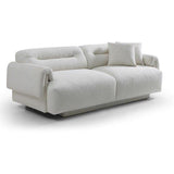 Frankie 3-Seater Sofa - Chex Polar Boucle - Maison Rêves UK