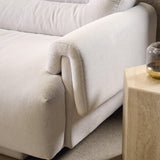 Frankie 3-Seater Sofa - Chex Polar Boucle - Maison Rêves UK
