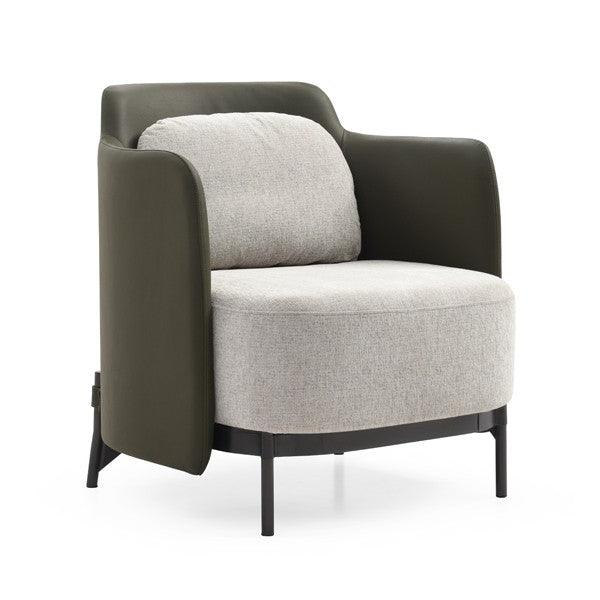 Gemma Lounge Chair - Olive - Maison Rêves UK