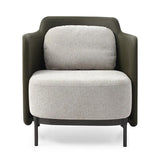 Gemma Lounge Chair - Olive - Maison Rêves UK