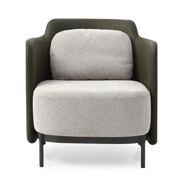 Gemma Lounge Chair - Olive - Maison Rêves UK