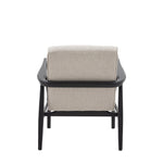 Havenstone Armchair Natural Weave with Oak Frame - Maison Rêves UK
