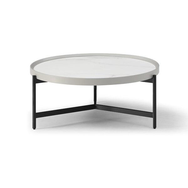 Ivery Coffee Table - Light Grey - Maison Rêves UK