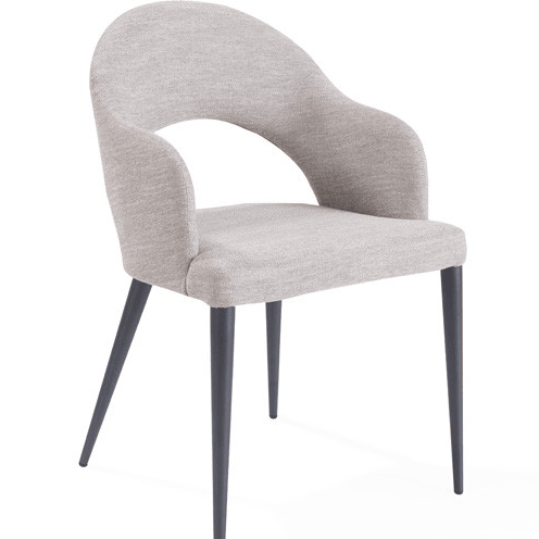 Jiva Dining Chair - Light Grey - Maison Rêves UK