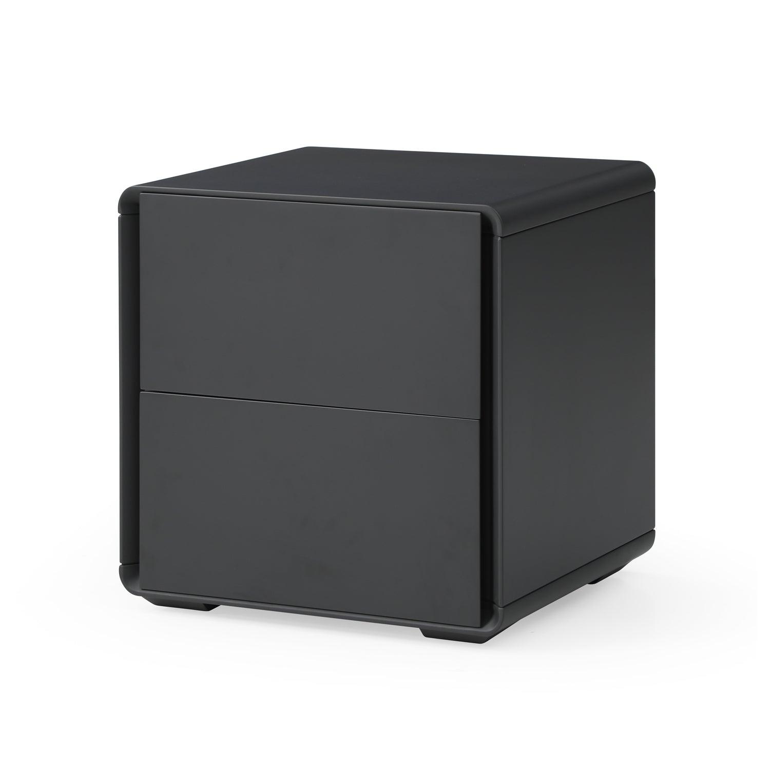 Kota Bedside - Matte Anthracite - Maison Rêves UK
