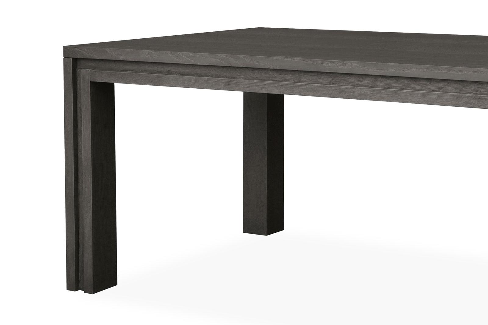 Kyoto Textured Dry Grey Oak Dining Table by Berkeley Designs - Maison Rêves UK