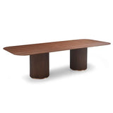 Lantine 280 Dining Table - Walnut - Maison Rêves UK