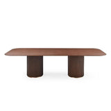 Lantine 280 Dining Table - Walnut - Maison Rêves UK