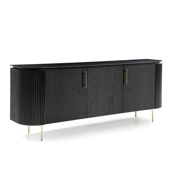 Lantine Buffet - Black Oak - Maison Rêves UK