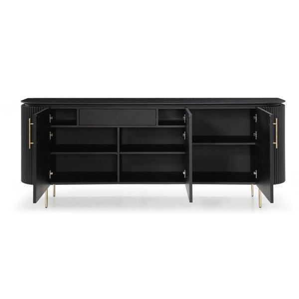 Lantine Buffet - Black Oak - Maison Rêves UK