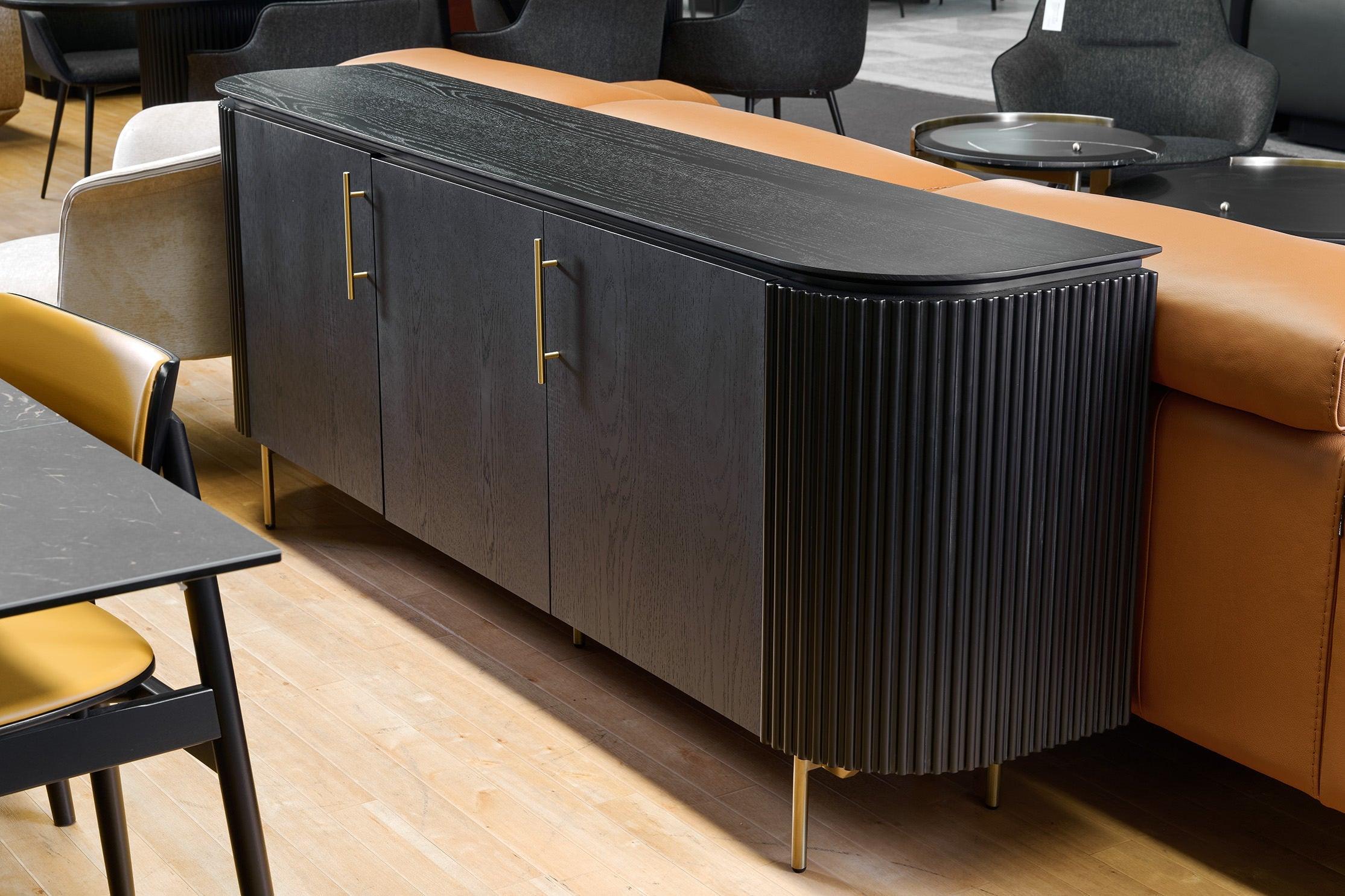 Lantine Buffet - Black Oak - Maison Rêves UK