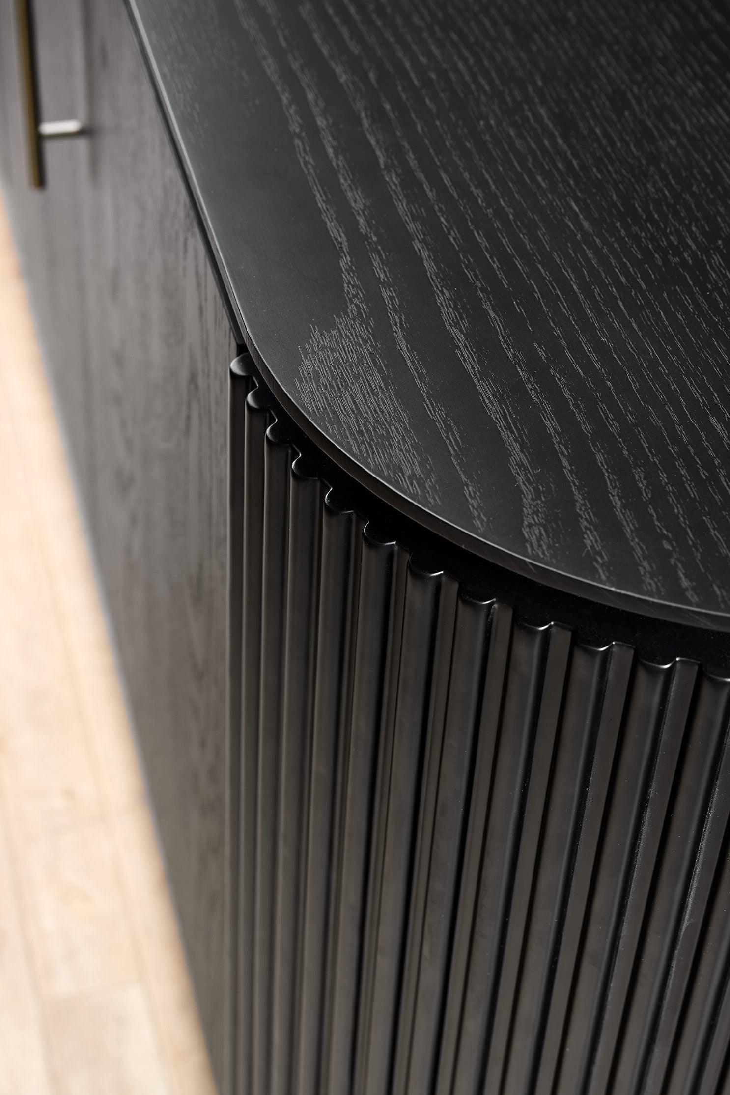 Lantine Buffet - Black Oak - Maison Rêves UK