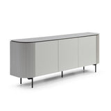 Lantine Buffet - Matte Light Grey - Maison Rêves UK