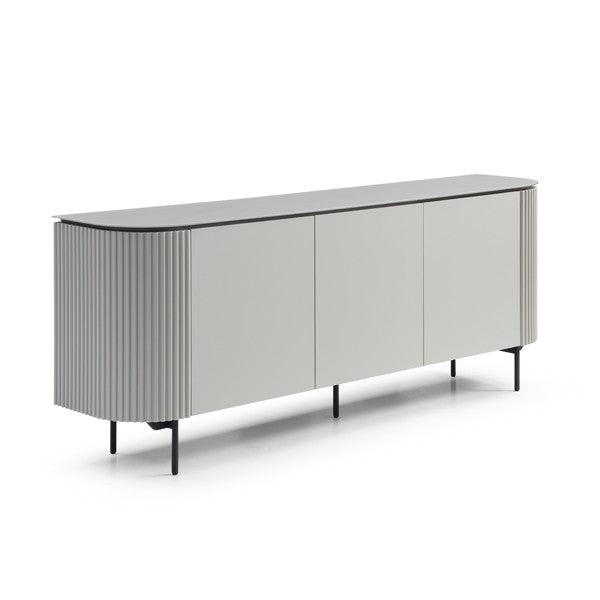 Lantine Buffet - Matte Light Grey - Maison Rêves UK