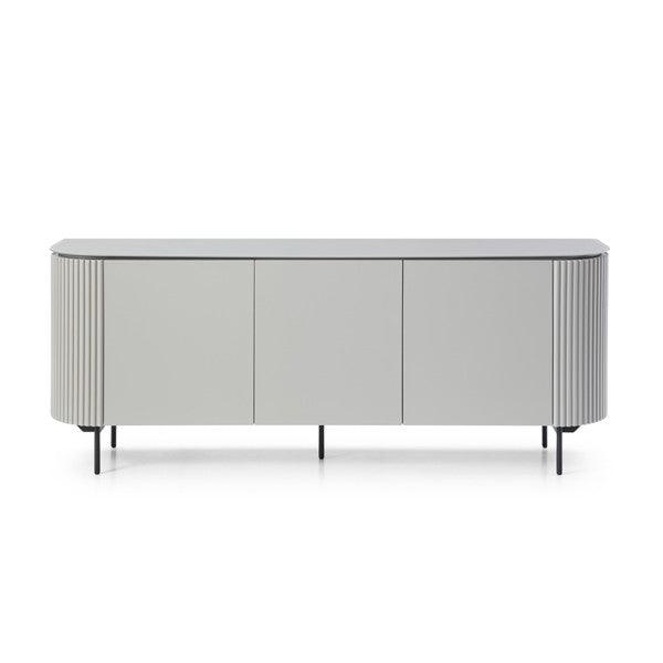 Lantine Buffet - Matte Light Grey - Maison Rêves UK