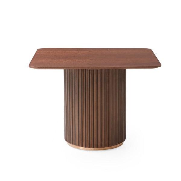 Lantine Side Table - Walnut - Maison Rêves UK