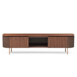 Lantine TV Unit - Walnut - Maison Rêves UK