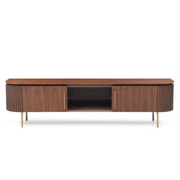 Lantine TV Unit - Walnut - Maison Rêves UK