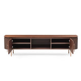 Lantine TV Unit - Walnut - Maison Rêves UK