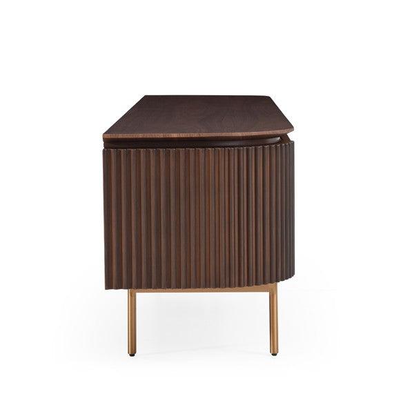 Lantine TV Unit - Walnut - Maison Rêves UK
