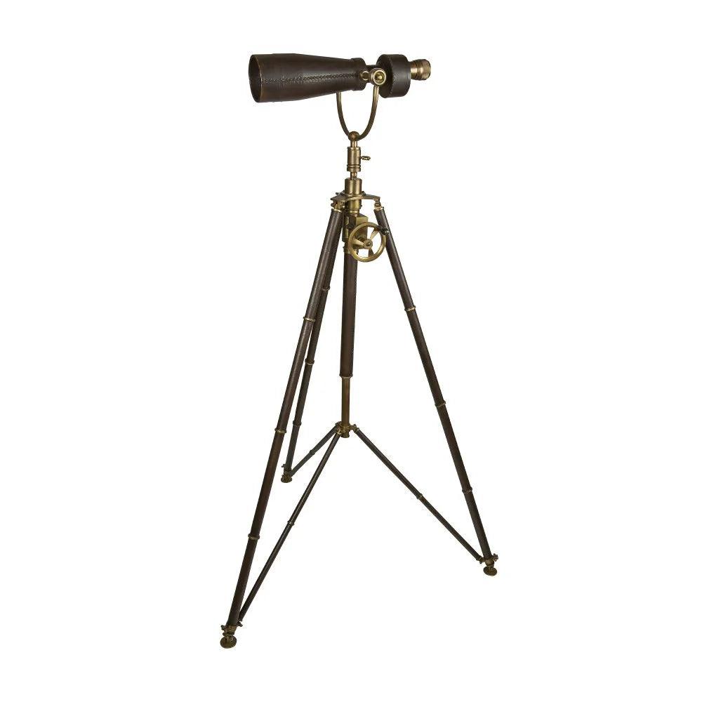 Leather Monocular on Tripod by Authentic Models - Maison Rêves UK