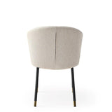 Lexy Dining Chair - Warwick Bodhi Linen - Maison Rêves UK
