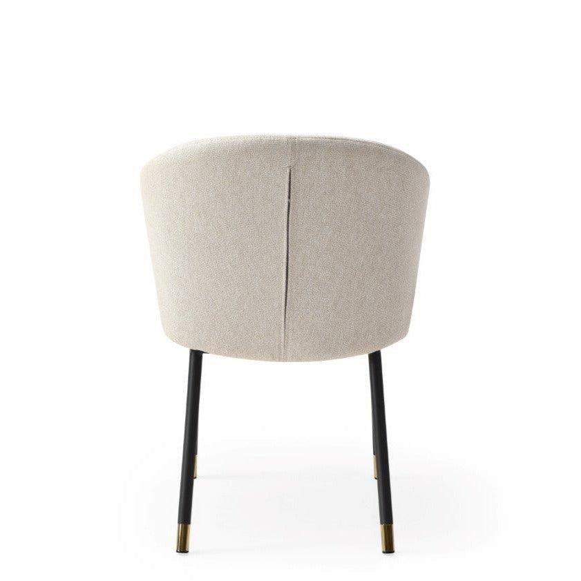 Lexy Dining Chair - Warwick Bodhi Linen - Maison Rêves UK
