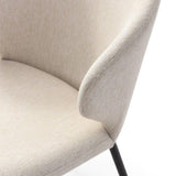 Lexy Dining Chair - Warwick Bodhi Linen - Maison Rêves UK