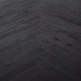 Lilly Large Oval Recycled Oak Dining Table in Dark Coffee by Richmond Interiors - Maison Rêves UK