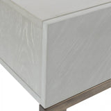Lilly 2 Drawer Bedside - Grey - interitower