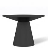 Lotus Dining Table - Black Stained Oak - interitower