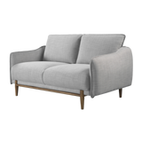 Louie Grey Linen 2 Seat Sofa by Twenty10 Designs