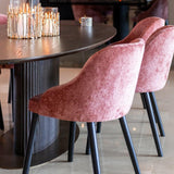Luxor Brown Oval Wooden Dining Table by Richmond Interiors - Maison Rêves UK