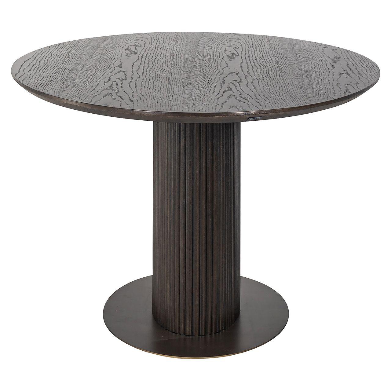 Luxor Brown Oval Wooden Dining Table by Richmond Interiors - Maison Rêves UK