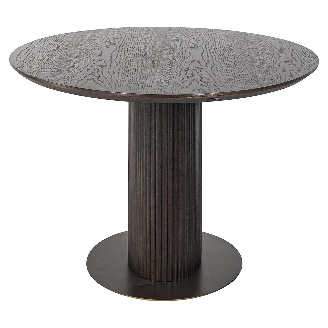 Luxor Brown Oval Wooden Dining Table by Richmond Interiors - Maison Rêves UK