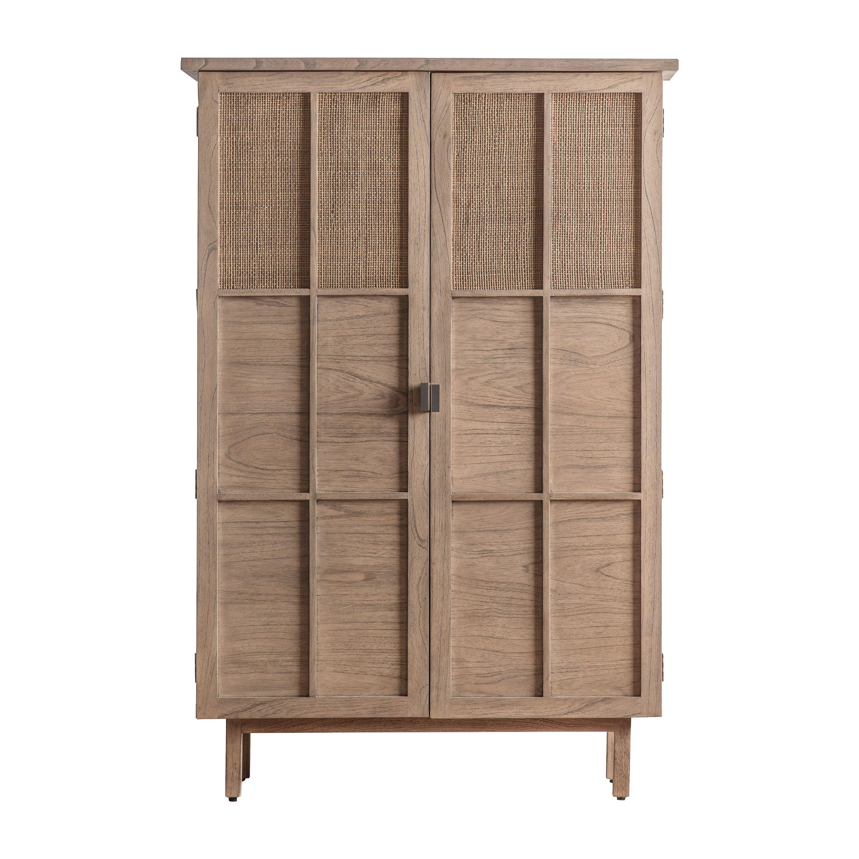 Mariposa 2 Door Wooden Cupboard - Maison Rêves UK