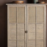 Mariposa 2 Door Wooden Cupboard - Maison Rêves UK