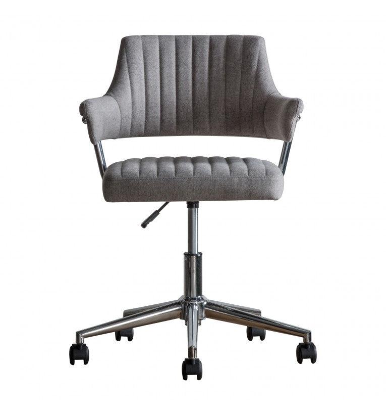 Meridelle Fabric Swivel Chair - Maison Rêves UK