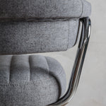 Meridelle Fabric Swivel Chair - Maison Rêves UK