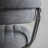 Meridelle Fabric Swivel Chair - Maison Rêves UK